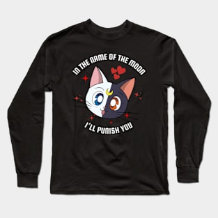 Sailor Moon Cat Luna & Artemis Long Sleeve T-Shirt